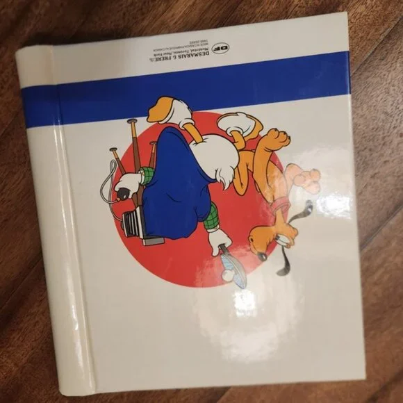 Vintage Disney Photo Album Adhesive Mickey Minnie Goofy Donald Pluto - Picture 5 of 7